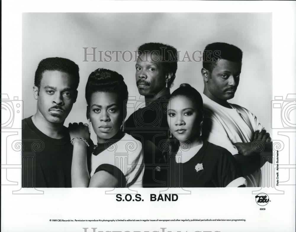 1989 Press Photo S.O.S.Band - cvp27642 - Historic Images