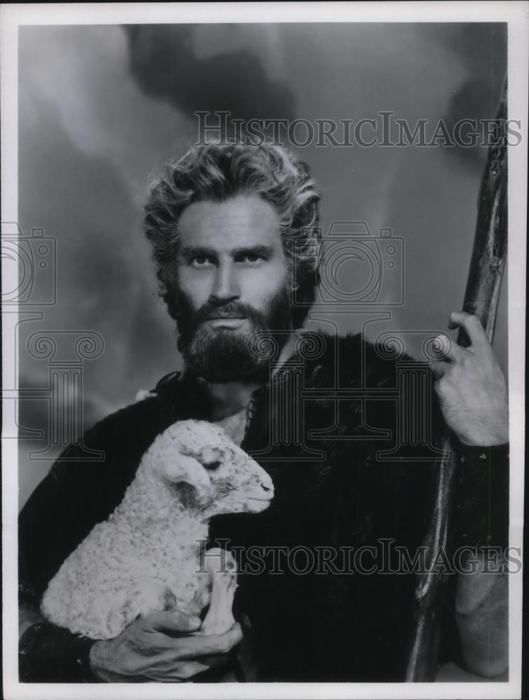 1981 Press Photo Charlton Heston in Ten Commandments - cvp21328 - Historic Images
