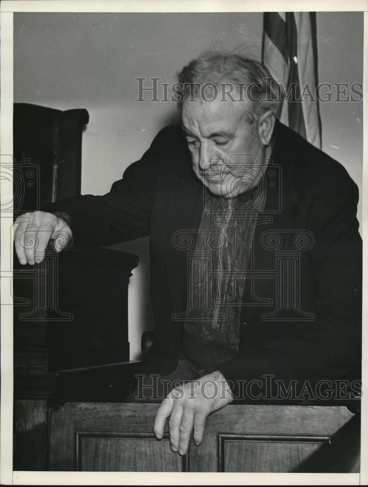 1938 Press Photo Wesley Martin accused of Lawrence Wines & Lloyd Lansing murders - Historic Images