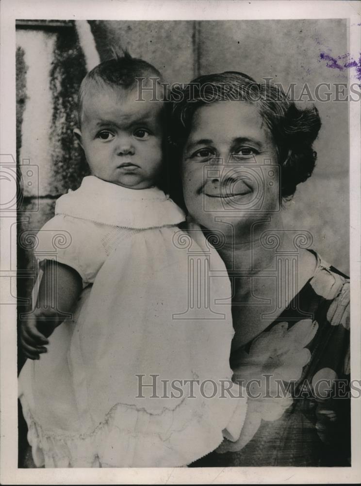 1936 Press Photo Mrs. Matthew Kenny has twelve children - Historic Images