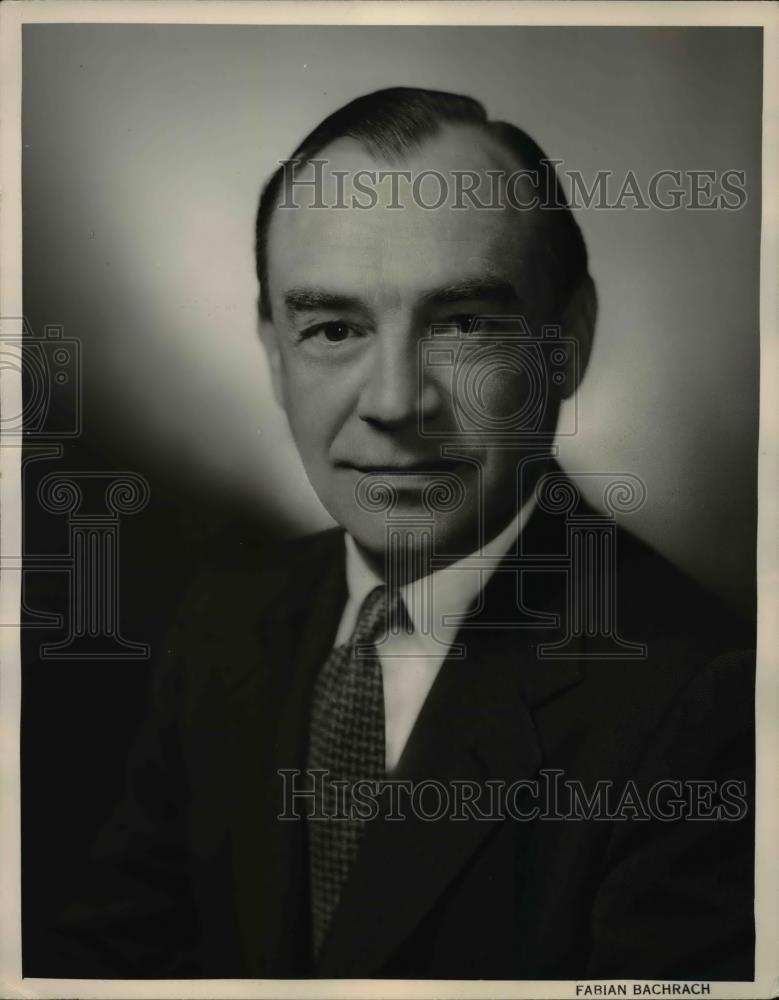 1959 Press Photo Dr. Albert Coons of Harvard University Medical School - Historic Images