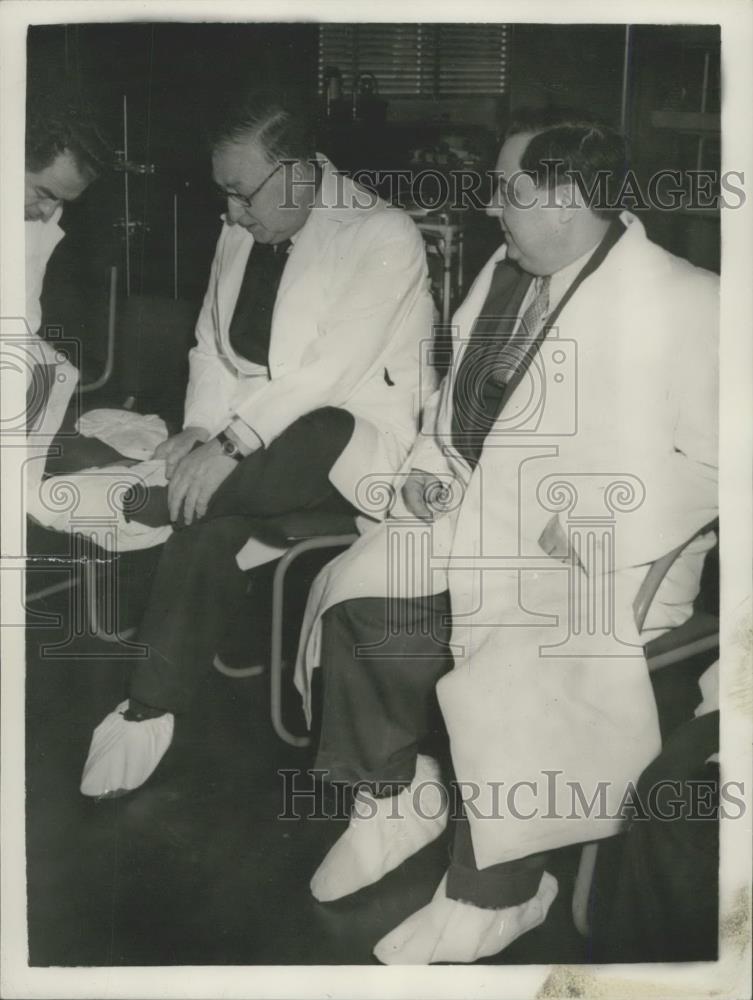 1956 Press Photo George Malenkov, Soviet Minister of Power Stations - Historic Images