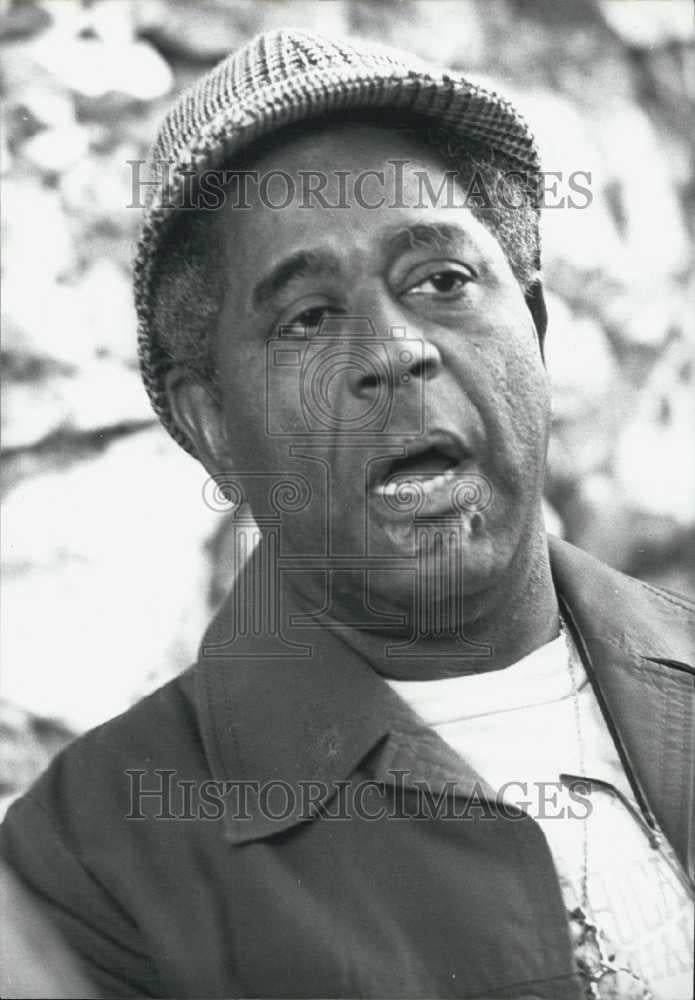 1978 Press Photo Jazz Musician Dizzy Gillespie Candid Portrait - Historic Images