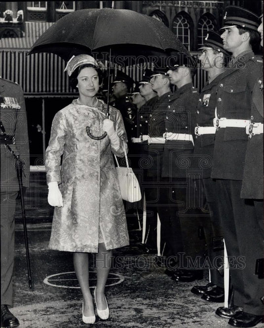 1966 Press Photo Princess Margaret Receives The Freedom of the City of London - Historic Images