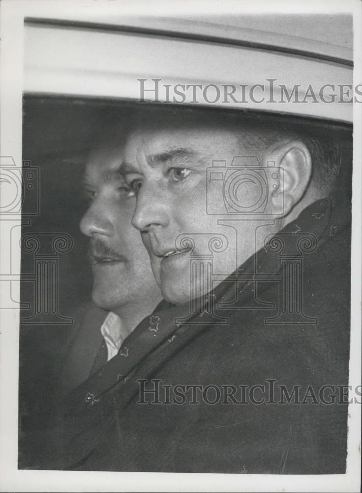 1959 Press Photo Ronald Marwood, Holloway Police Escort - Historic Images