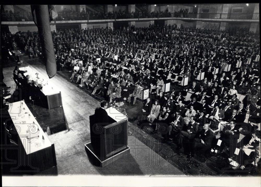 1974 Press Photo Organization World Food Conference - Historic Images