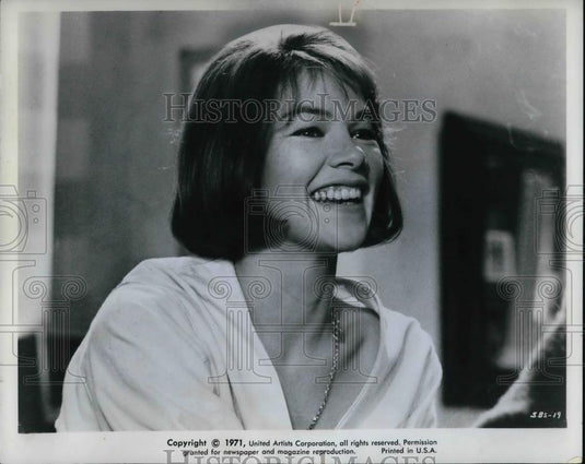 1971 Press Photo Glenda Jackson - cvp24924 - Historic Images