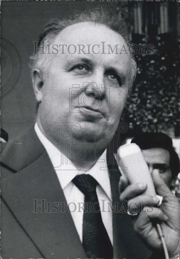 Press Photo Stefan Olszowski of Poland - Historic Images