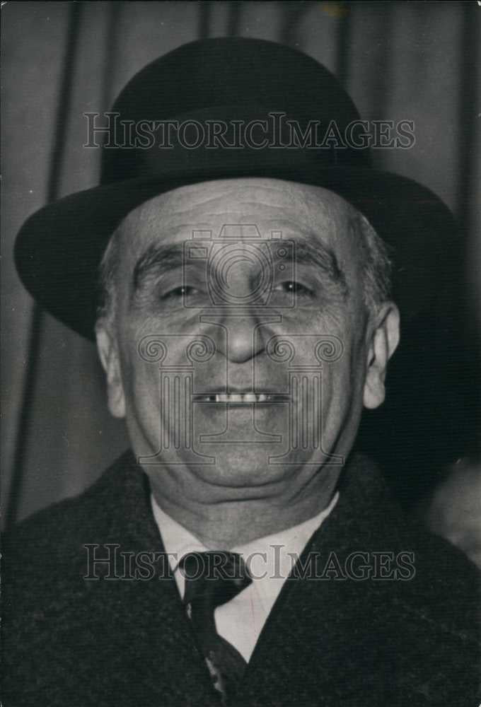 1960 Press Photo Paul Faure,former minister of SFIO in France - Historic Images