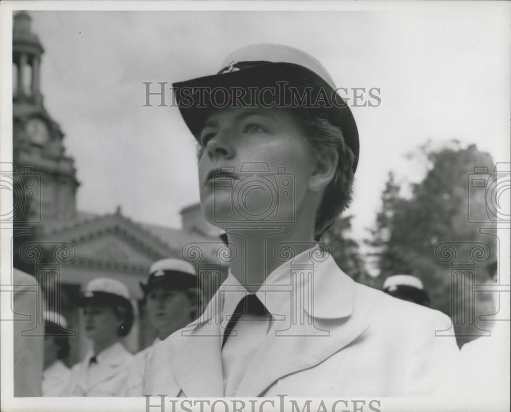 Press Photo Apprentice seaman Barbara Boyd - Historic Images