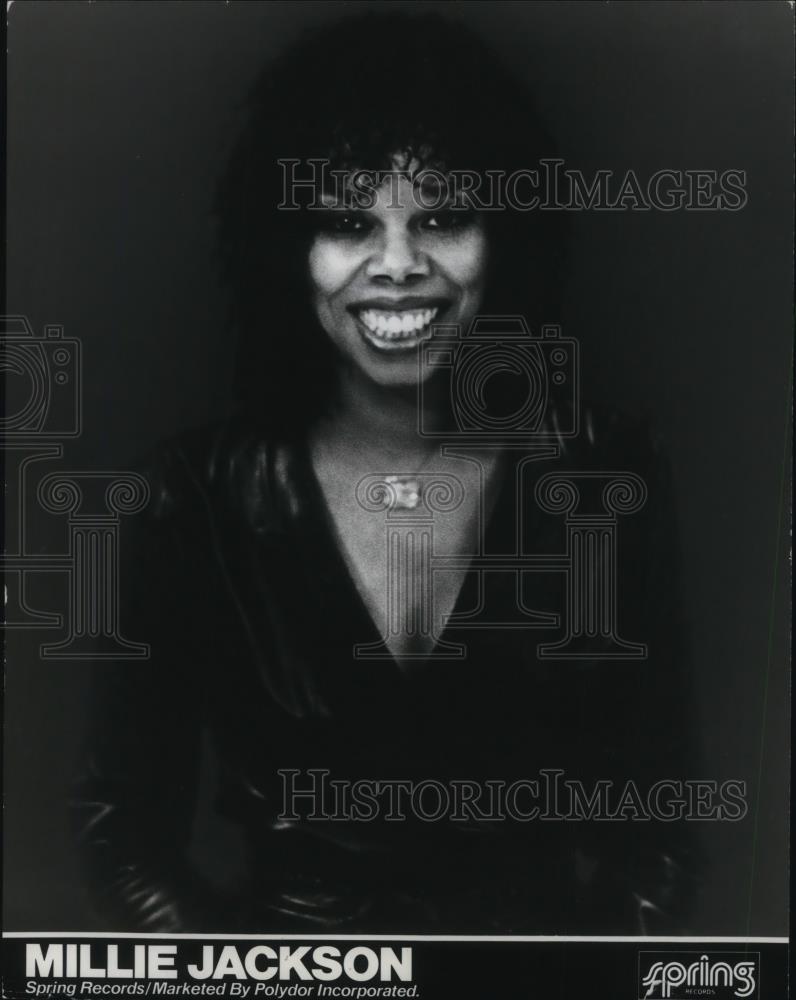 1984 Press Photo Singer Millie Jackson - cvp20882 - Historic Images