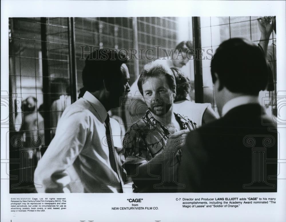 1990 Press Photo Movie Cage - cvp28224 - Historic Images