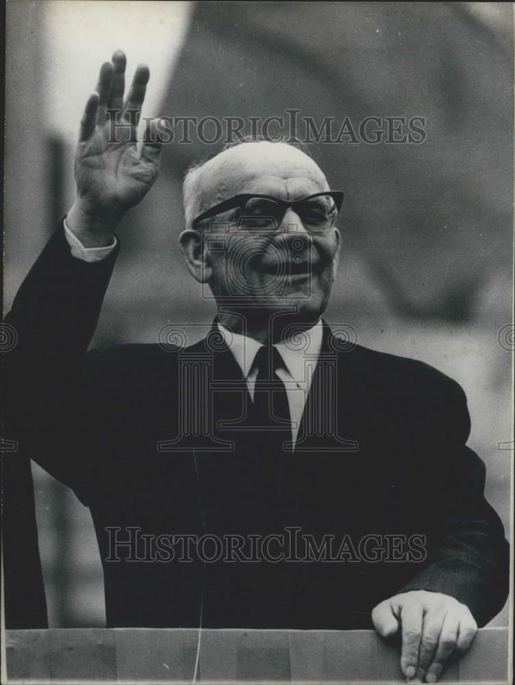 1970 Press Photo Poland&#39;s Vladislav Gomulka Resigns - Historic Images