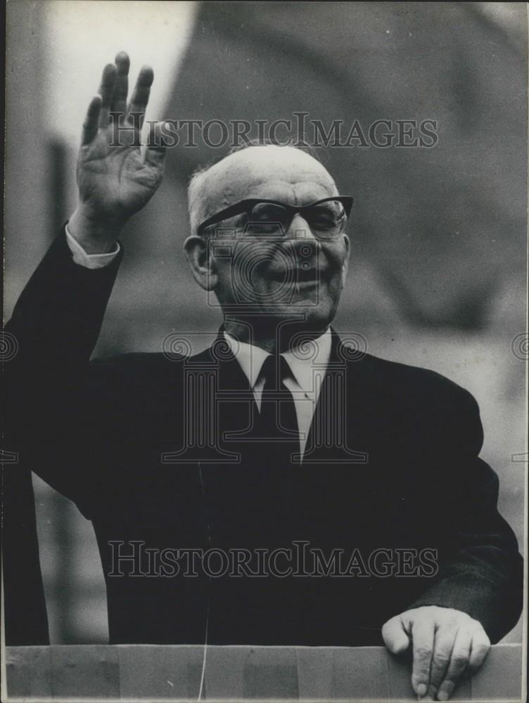 1970 Press Photo Poland's Vladislav Gomulka Resigns - Historic Images