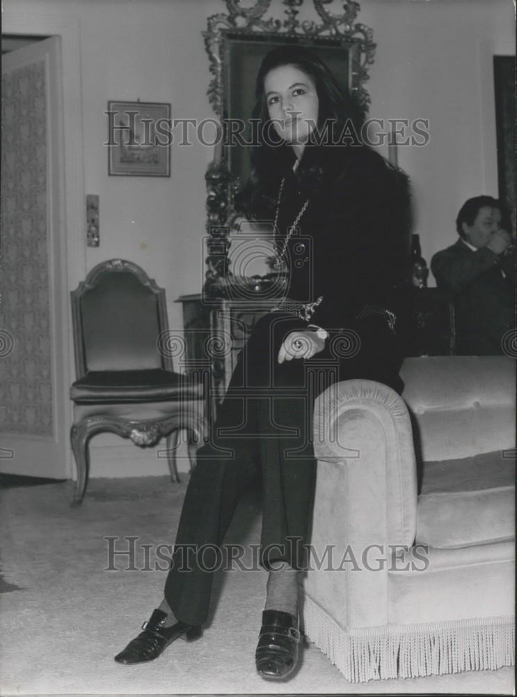 1970 Press Photo Leonide Moguy&#39;s Daughter, Katia Moguy - Historic Images