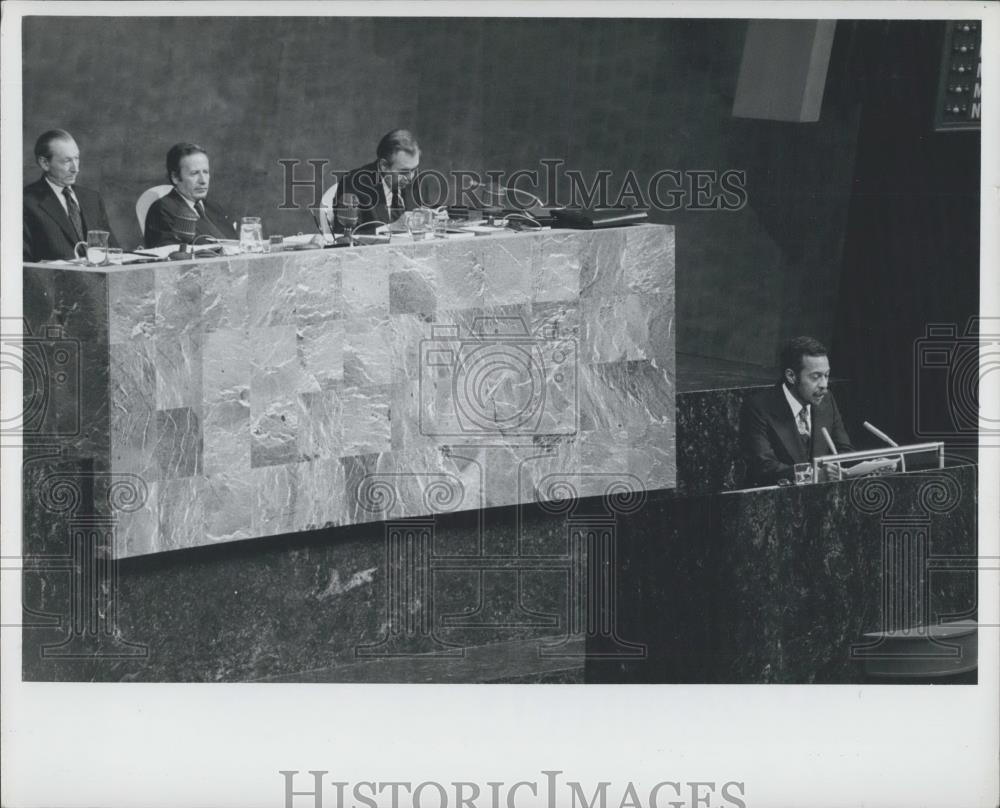 1975 Press Photo UN General Assembly Opens 39th Regular Session - Historic Images