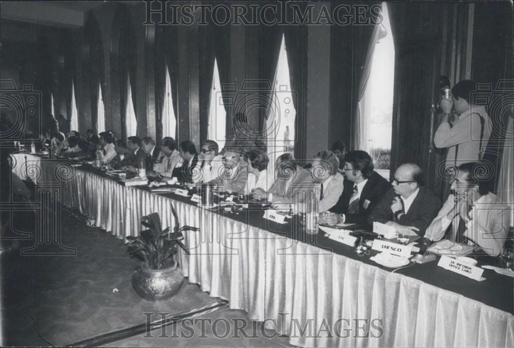 1977 Press Photo International Broadcast News Workshop - Historic Images