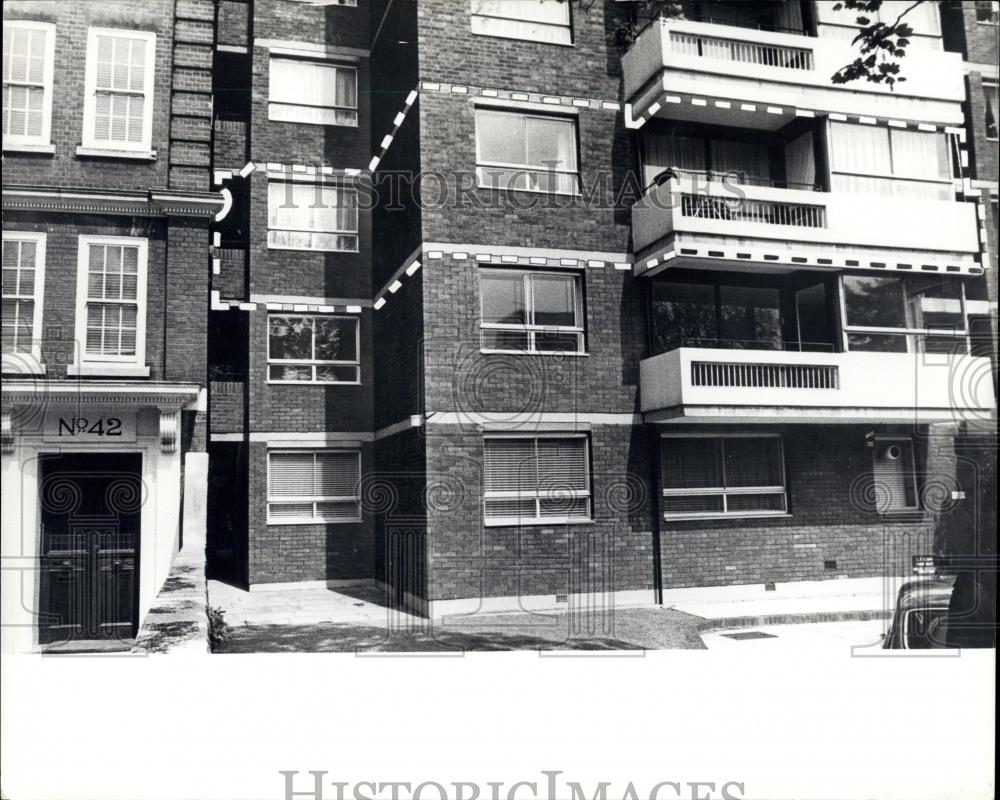 1973 Press Photo Bldg where woman disappeared from - Historic Images