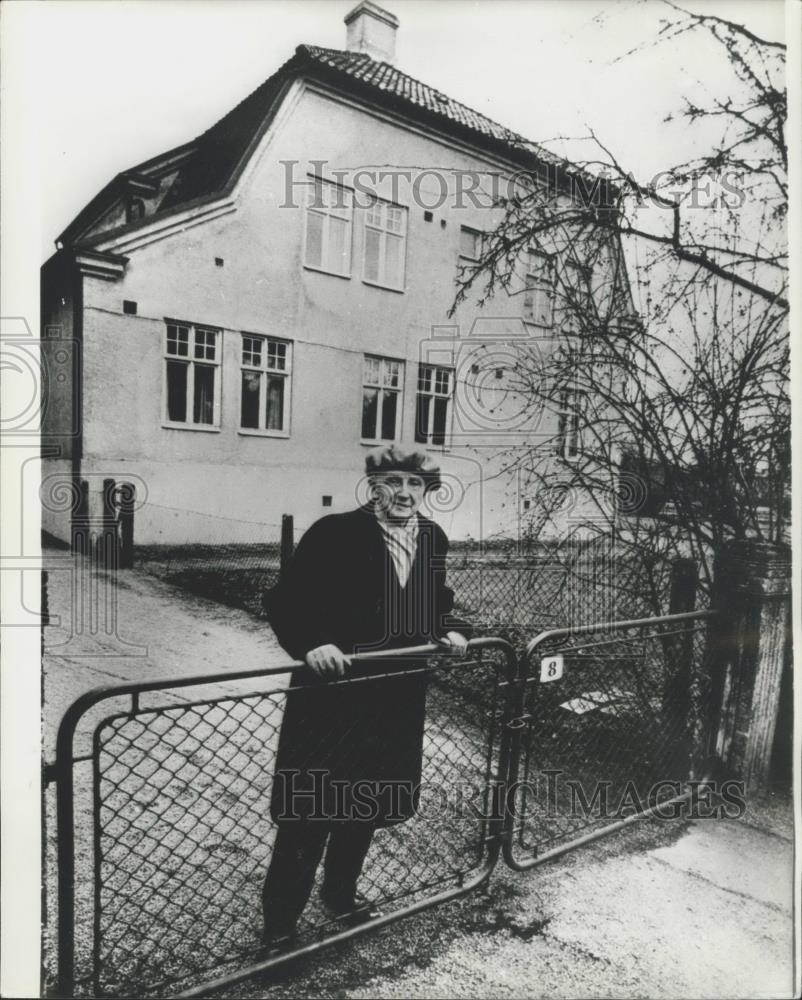 Press Photo Baltazar Von Platen Swedish Inventor of Refrigerator - Historic Images