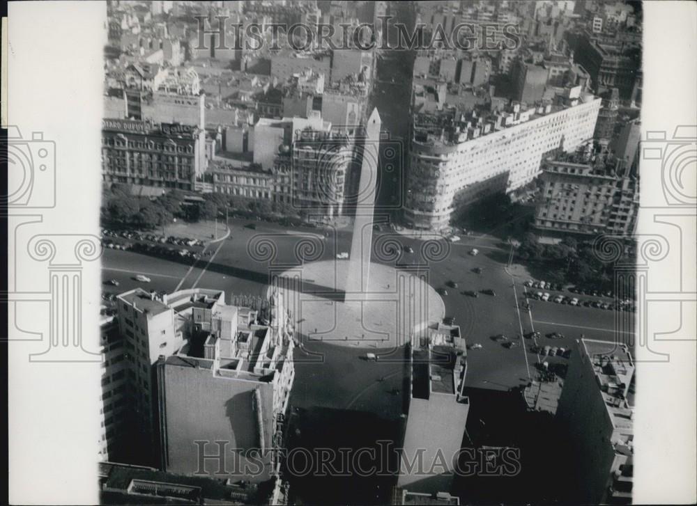 Press Photo Buenos Aires, Argentine's Capital - Historic Images