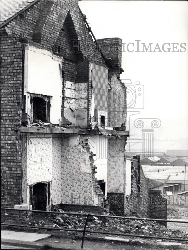 Press Photo The House where the body of Martin Brown was found - Historic Images