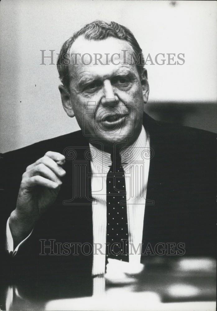 1968 Press Photo American Secretary of Defense Clark Clifford - Historic Images