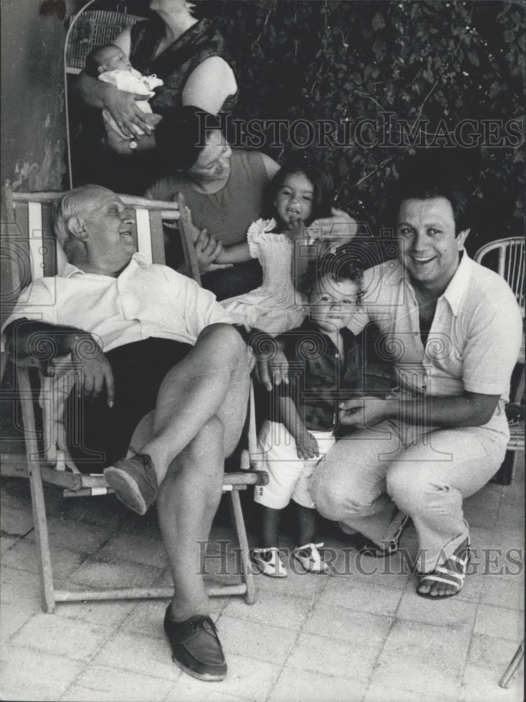 1977 Press Photo Prof. Guido De Martino Father Frances Family Naples Kidnapped - Historic Images