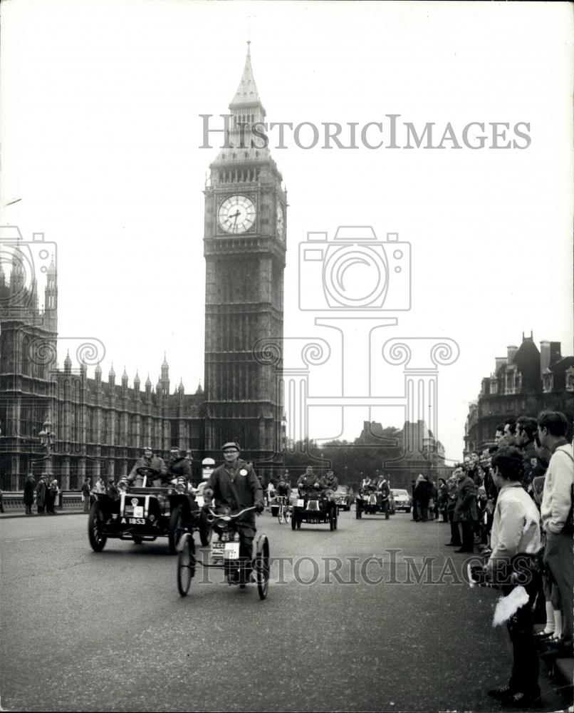 1969 Press Photo Annual Veteran Car Club&#39;s London to Brighton Run - Historic Images