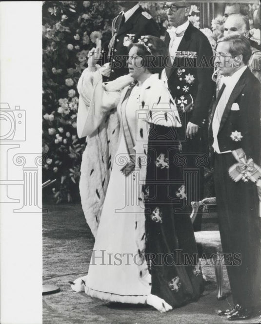 1980 Press Photo Queen Beatrix of the Netherlands - Historic Images