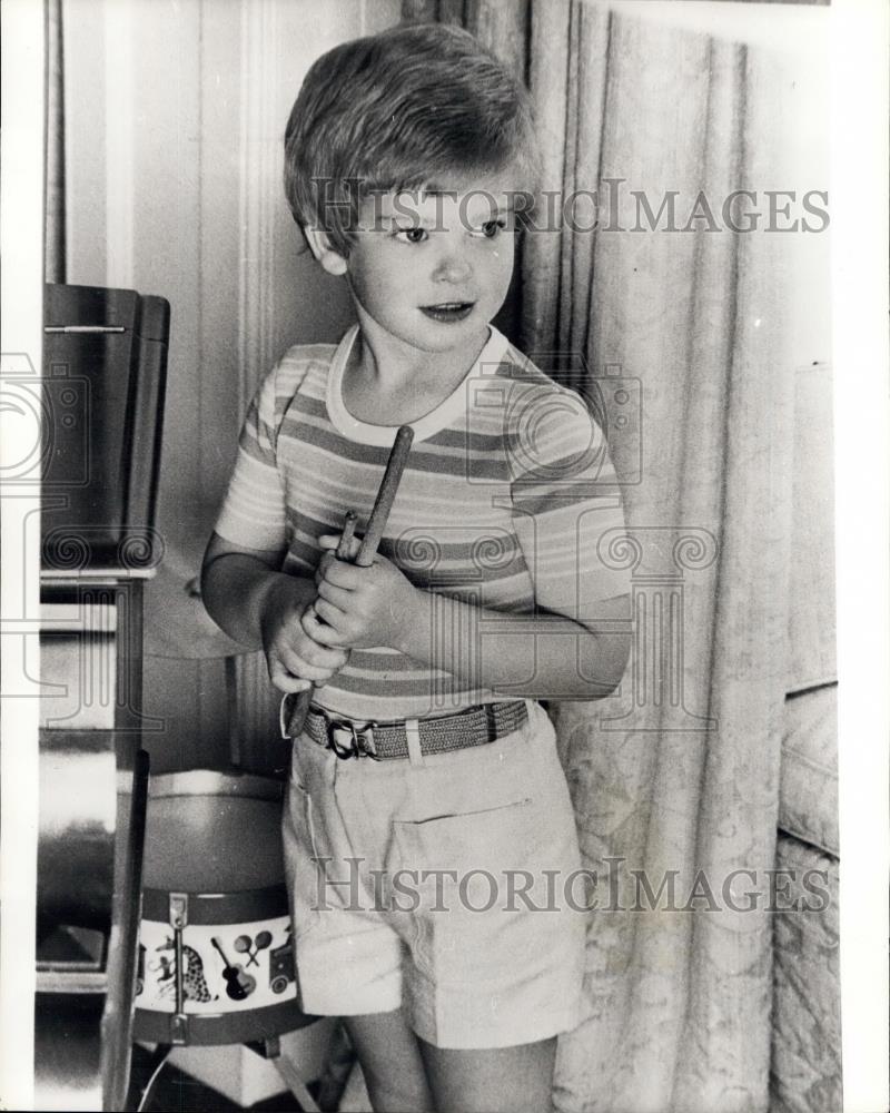 1975 Press Photo Lord Nicholas Windsor - 5th Birthday - Historic Images