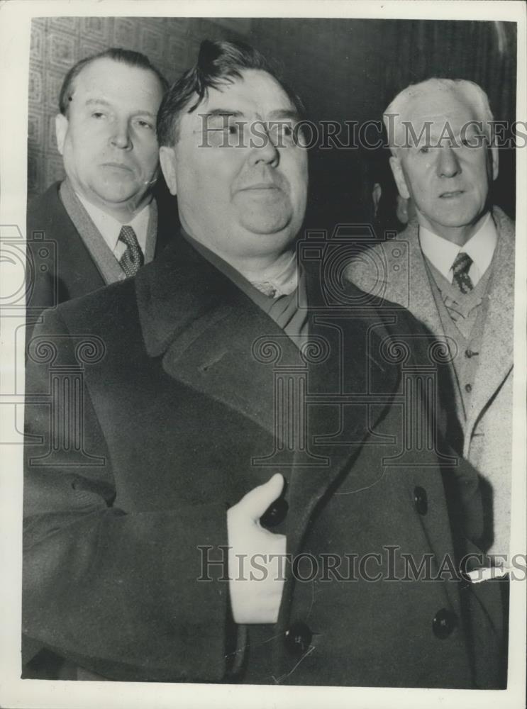 1956 Press Photo Mr. Malenkov, Soviet Minister of Power Stations - Historic Images