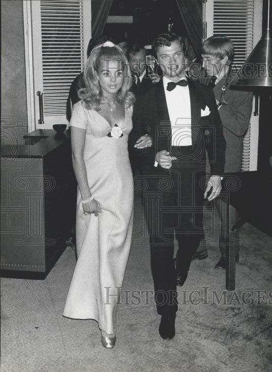 Press Photo Prince Carl Gustav And Pia Degermark - Historic Images