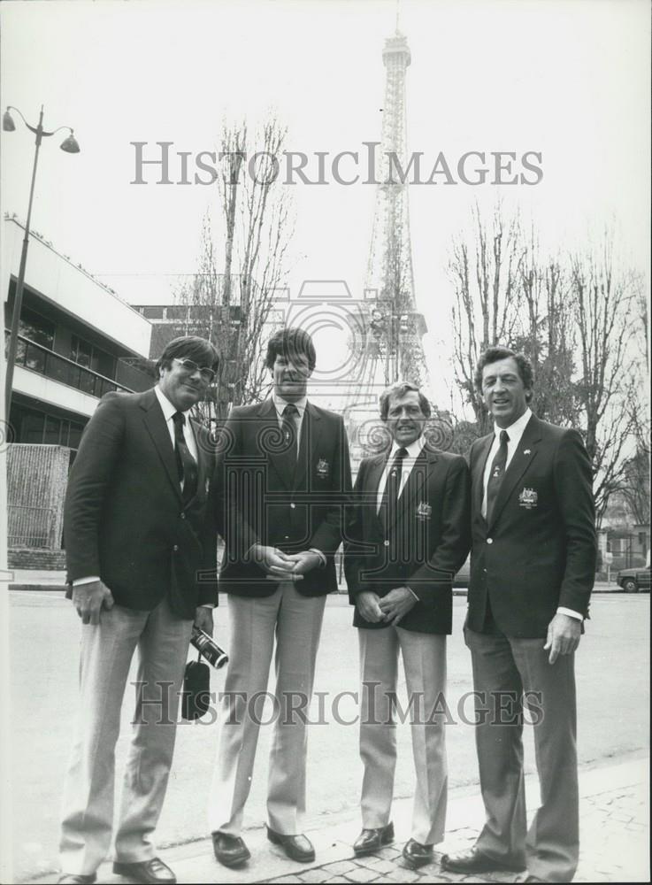 Press Photo Australia II&#39;s Crew Wins the America Cup - Historic Images