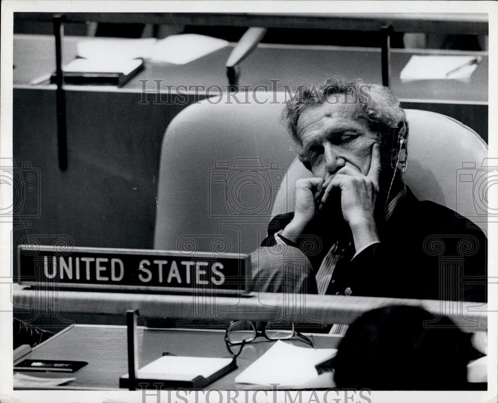 Press Photo US ambassador at the UN - Historic Images