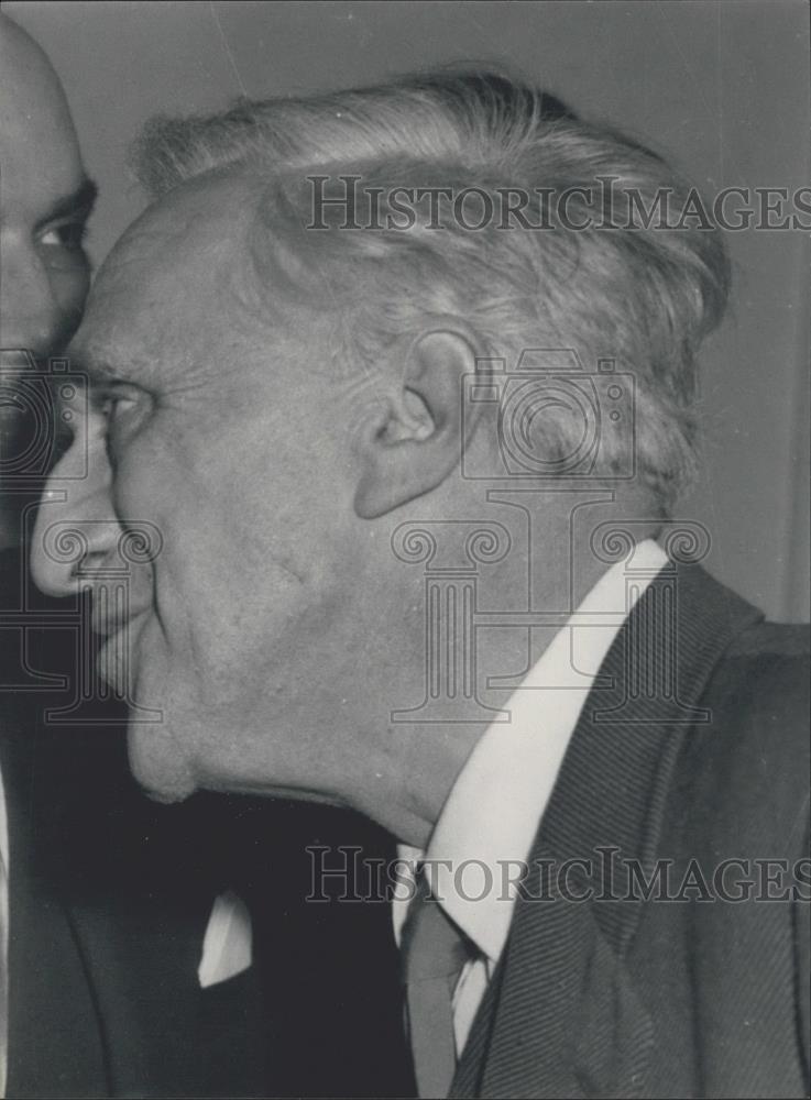 Press Photo Kingsley Martin Journalist New Statesmen England Editor - Historic Images