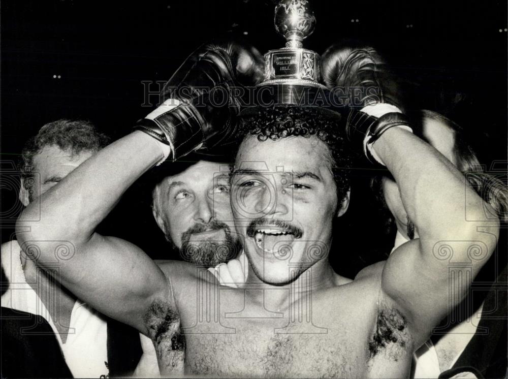 1974 Press Photo Britain's John Conteh ,world light-heavyweight title - Historic Images