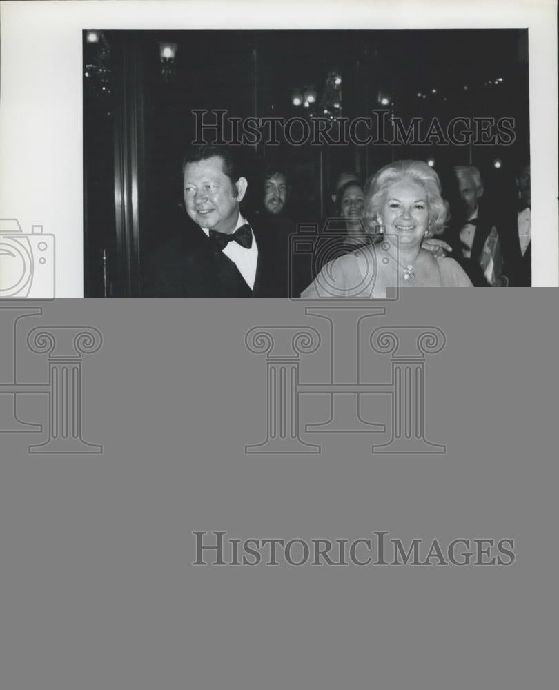 1976 Press Photo Donald O&#39;Connor Actor Wife Gloria Premier That&#39;s Entertainment - Historic Images