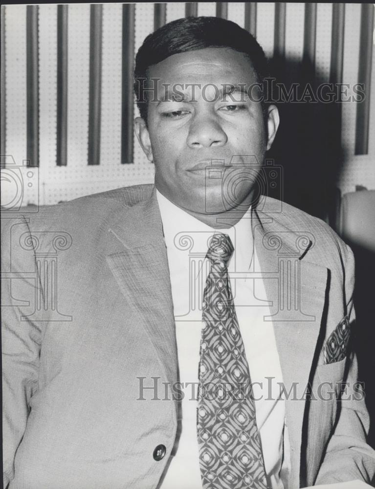 Press Photo Lt. Commander Didier Ratsiraka President of Madagascar - Historic Images