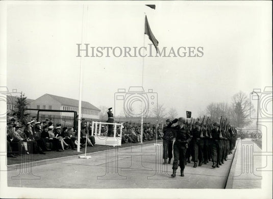 1957 Press Photo N.A.T.O. Anniversary Celebration In Germany - Historic Images