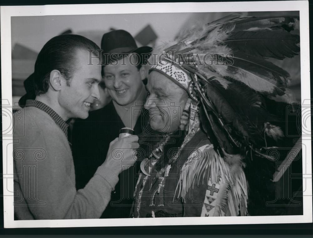 Press Photo Native Americans - Historic Images