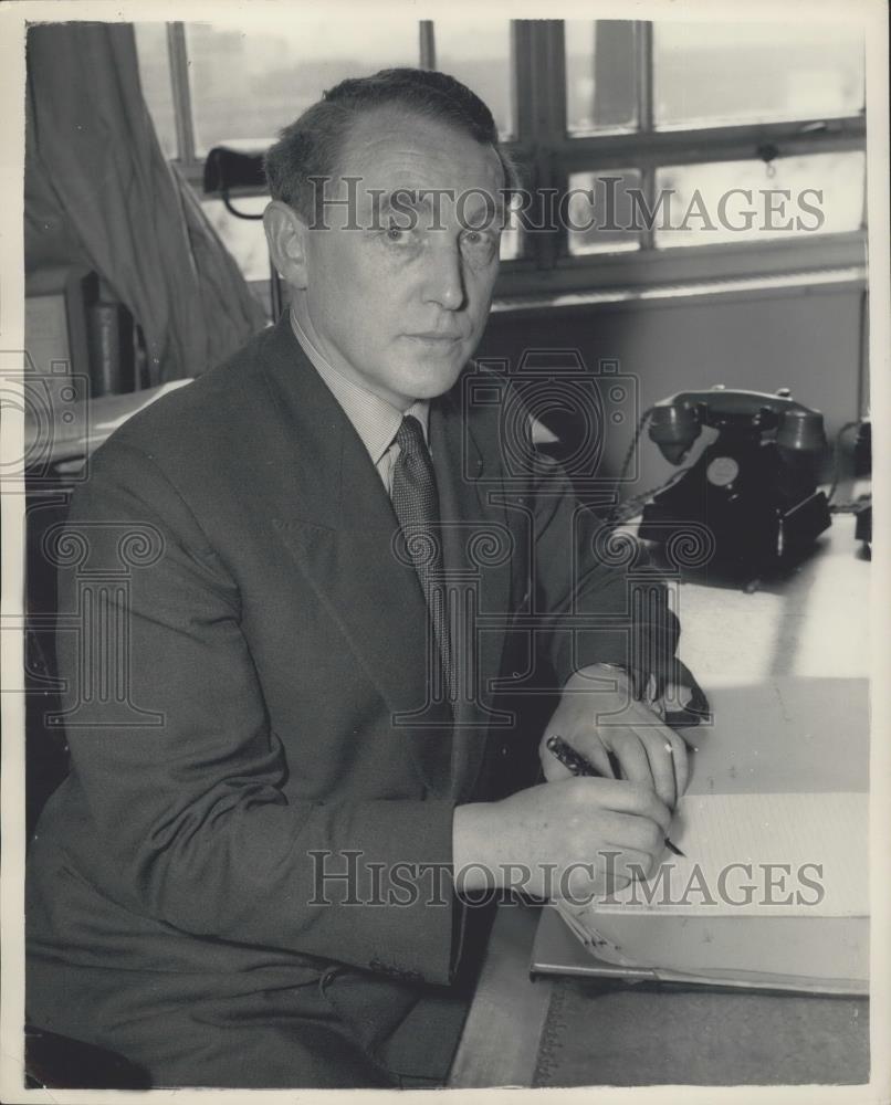 1956 Press Photo Mr. Jackson - Atomic weapons Chief Minister - Historic Images