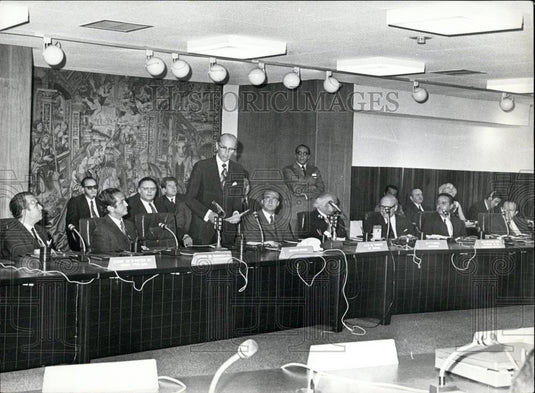 1972 Press Photo The89th General Meeting Of UNESCO IN Madrid - Historic Images