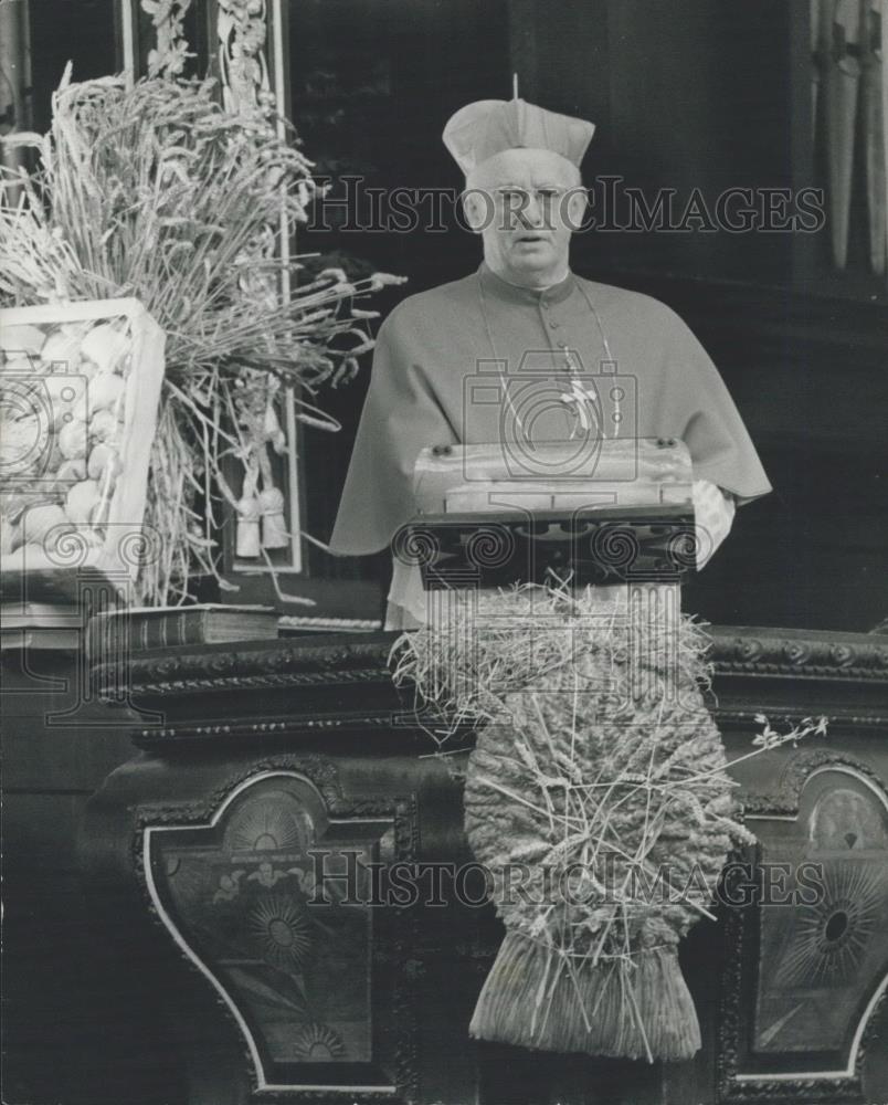 1972 Press Photo Cardinal Heenan, Archbishop of Westminste - Historic Images