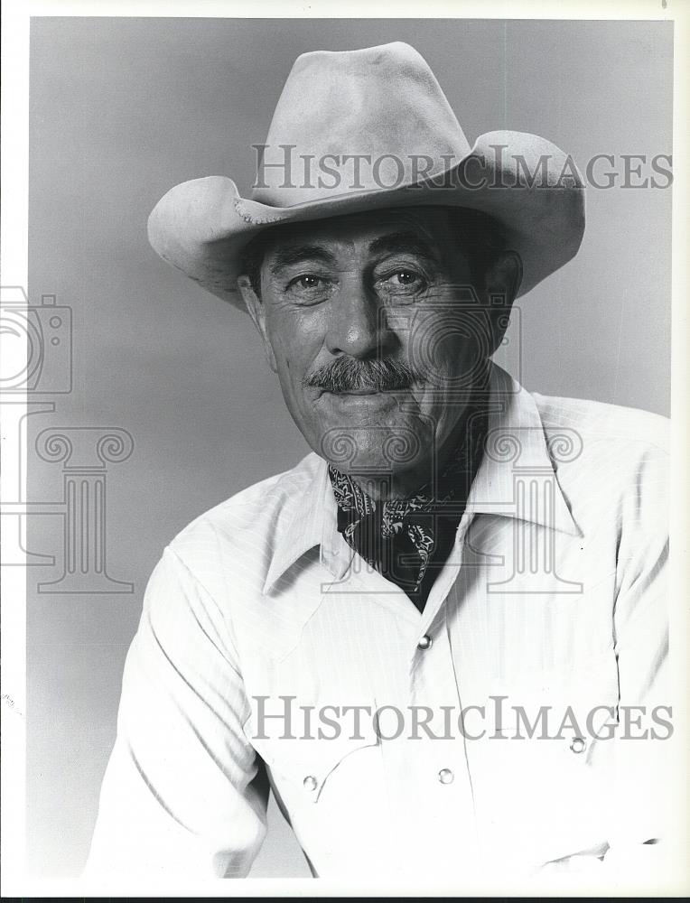 1983 Press Photo Ken Curtis in The Yellow Rose - cvp26231 - Historic Images