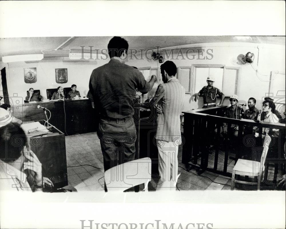 Press Photo Japanese Red Army terrorist in court " Kozo Okamoto - Historic Images