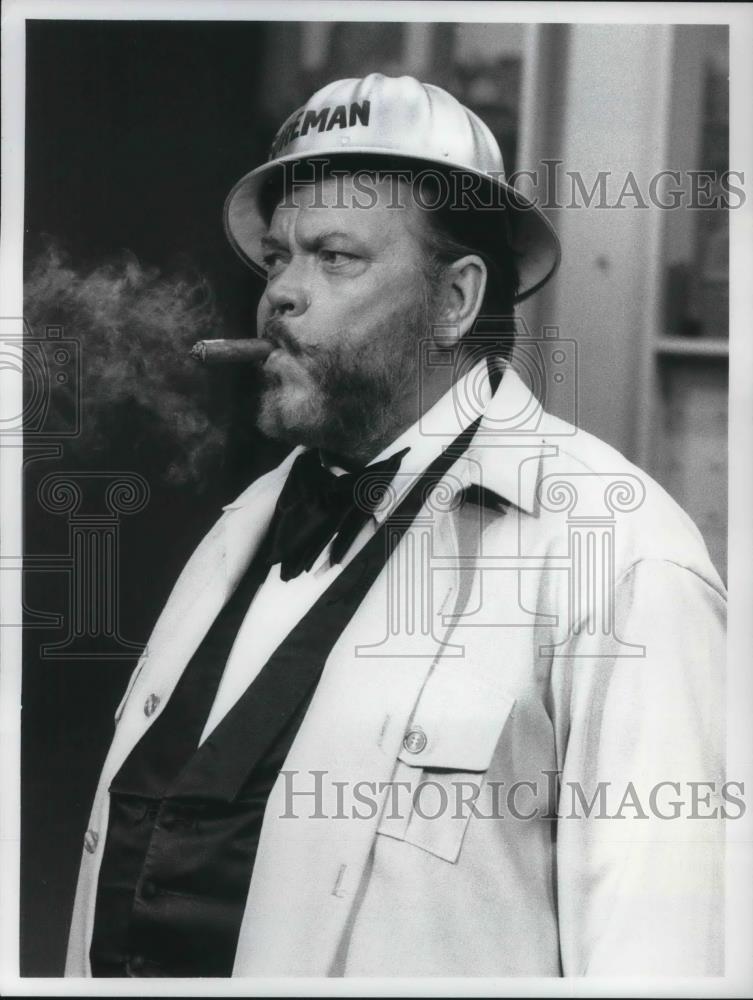 Press Photo Orson Welles guest stars on The Dean Martin Show - cvp21603 - Historic Images