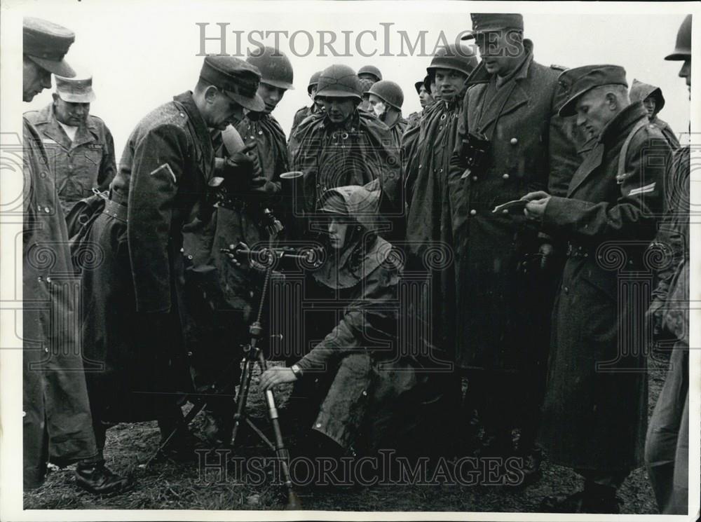 Press Photo German Soldiers Training - Historic Images