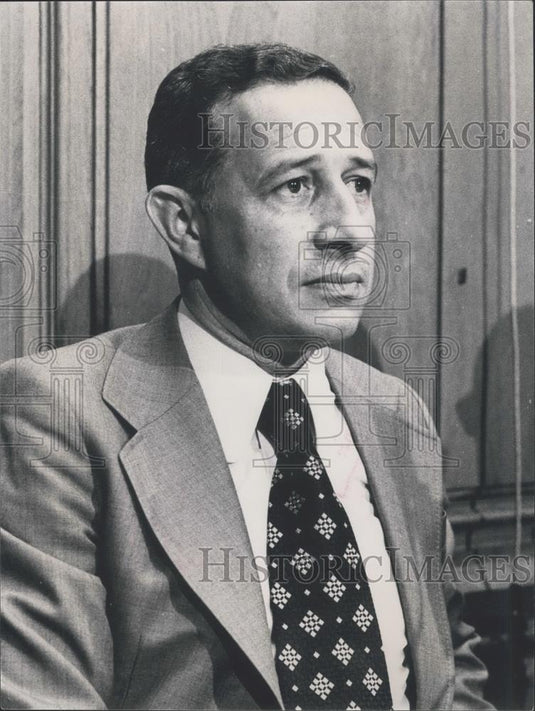 1977 Press Photo Col. Mario Firmino Miguel Portuguese Minister of Defense - Historic Images