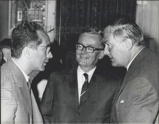 1967 Press Photo Mr. Callaghan Presides over 'Group of Ten' Ministerial Meeting - Historic Images