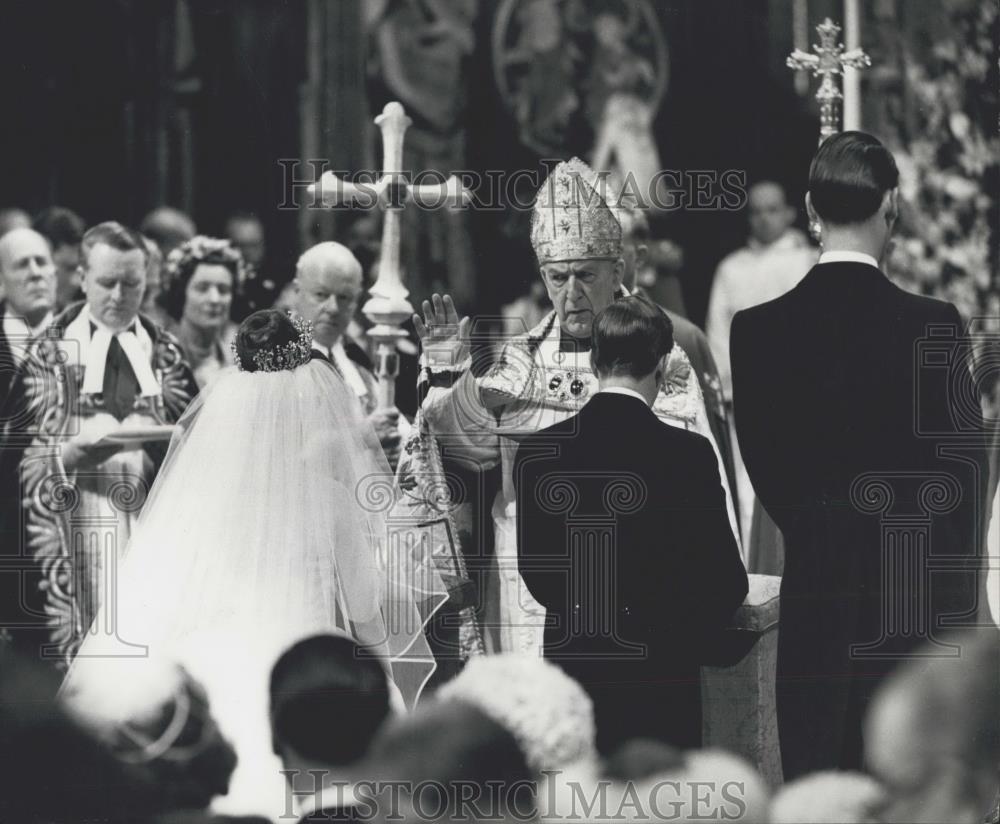 1960 Press Photo Dr. Geoffery Fisher the Archbishop of Canterbury - Historic Images